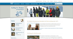 Desktop Screenshot of kolleg-st-thomas.de